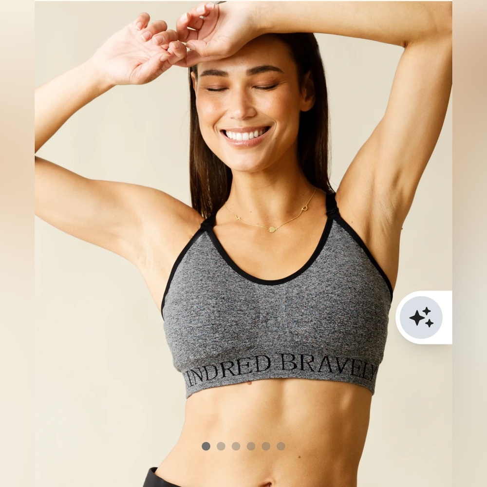 Kindred Bravely Women’s‎ Heather Gray Sublime Nursing Sports Bra Large
